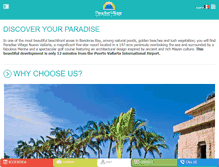 Tablet Screenshot of paradisevillage.com